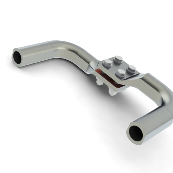 Зажимы аппаратные прессуемые типа 2А4А (с четырьмя отверстиями в контактной лапке)