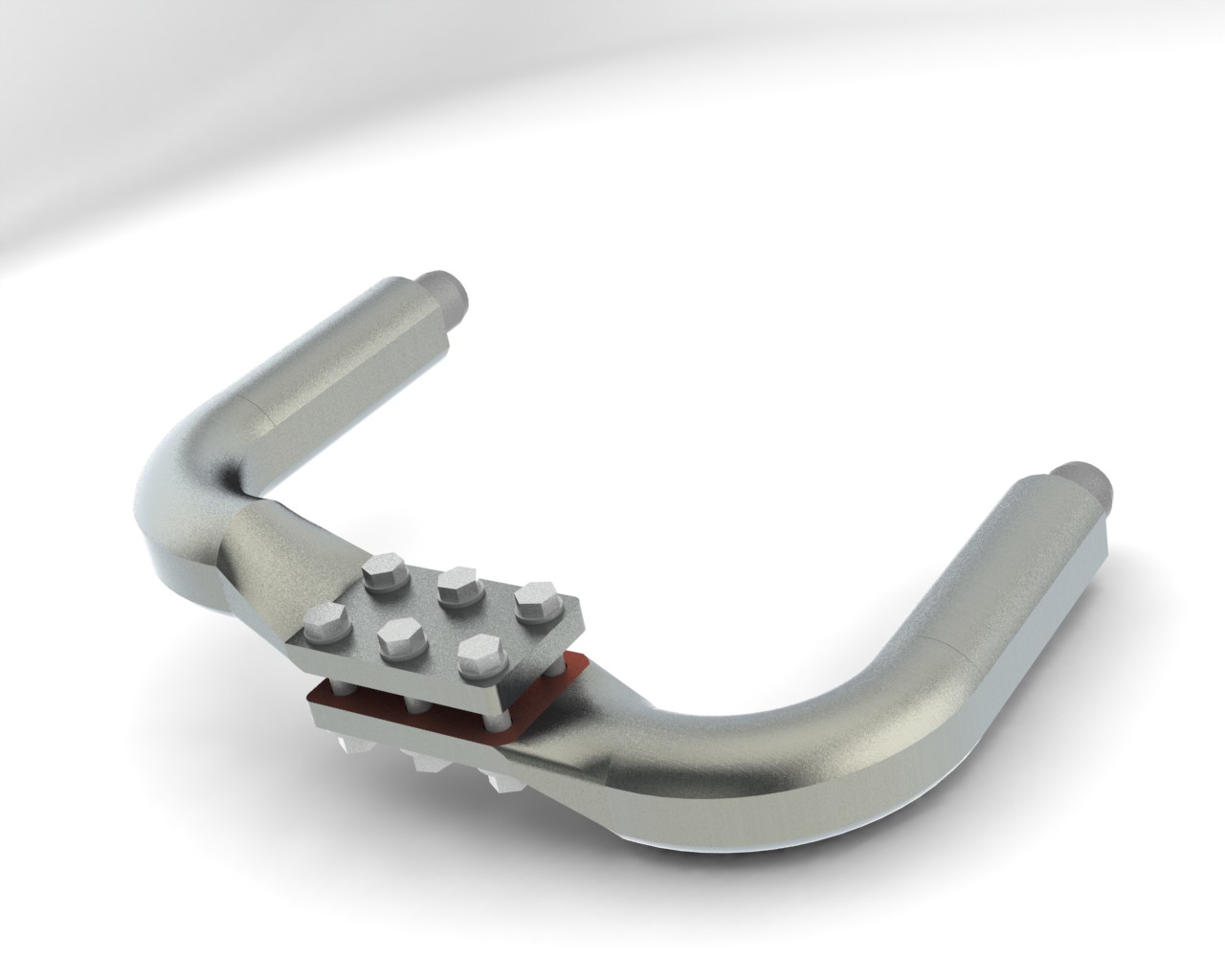 Зажимы аппаратные прессуемые типа 2А6АП (с шестью отверстиями в контактной лапке)