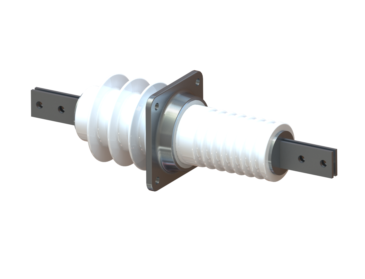 Изолятор проходной фарфоровый ИПУ 10/1000 7,5 УХЛ1