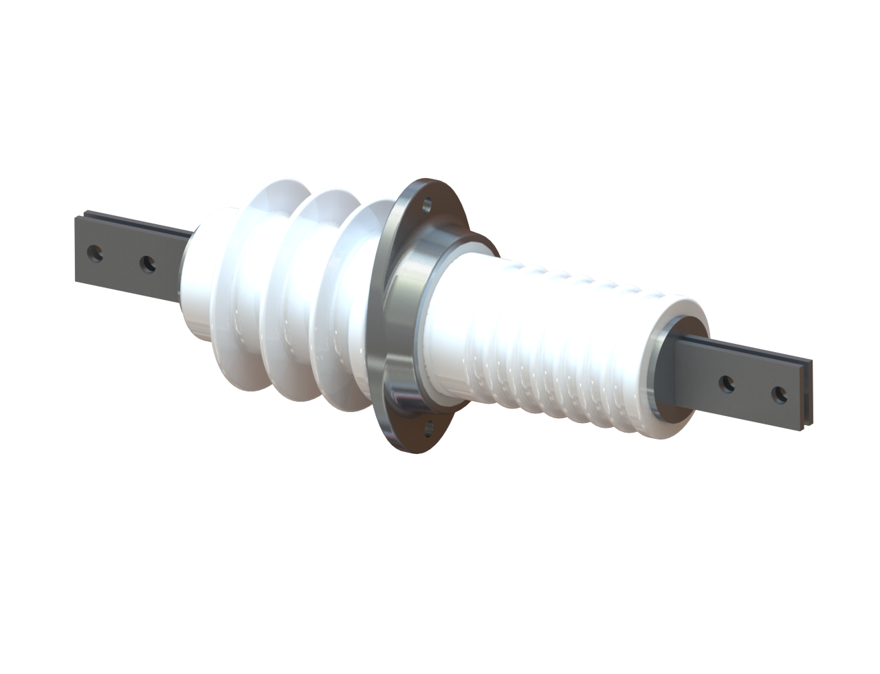 Изолятор проходной фарфоровый ИПУ 10/1000 7,5 УХЛ1