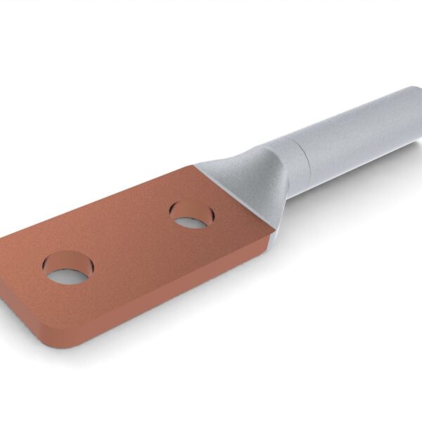 Зажимы аппаратные прессуемые А2А (с двумя отверстиями в контактной лапке)