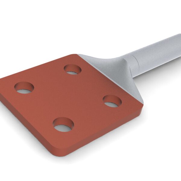 Зажимы аппаратные прессуемые типа А4А (с четырьмя отверстиями в контактной лапке)