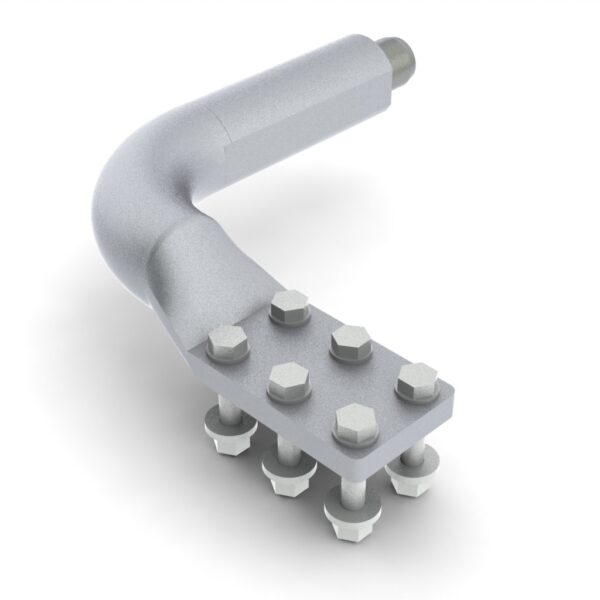 Зажимы аппаратные прессуемые типов А6АП (с шестью отверстиями в контактной лапке)